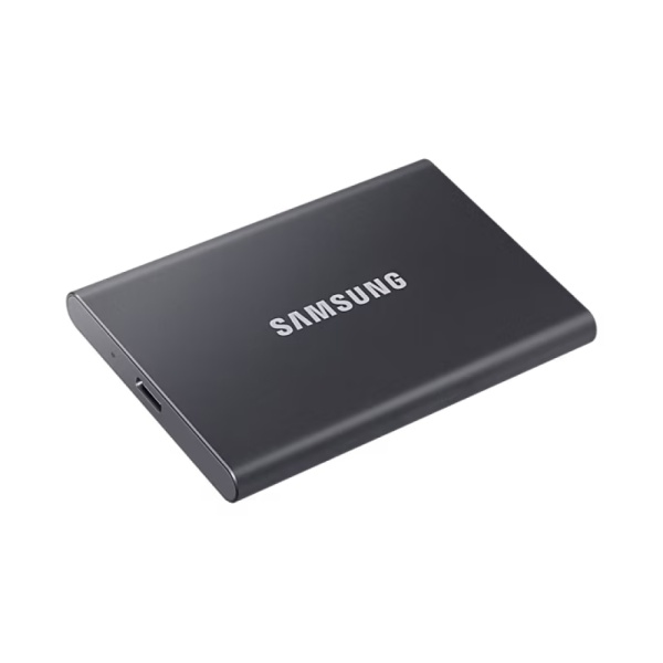 Внешний SSD диск Samsung T7 R1050/W1000 Мб/сек, USB 3.2, 1Тб, серый